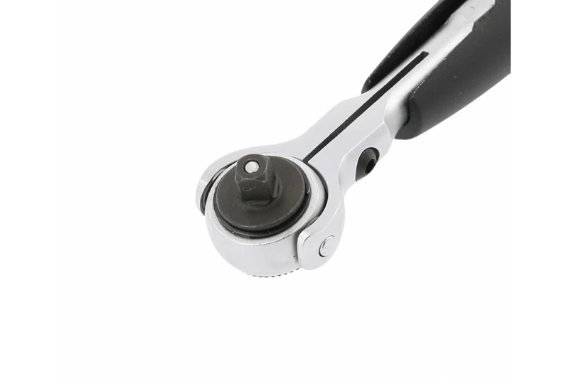 Grzechotka z obracaną głowicą 1/4", 72 zęby