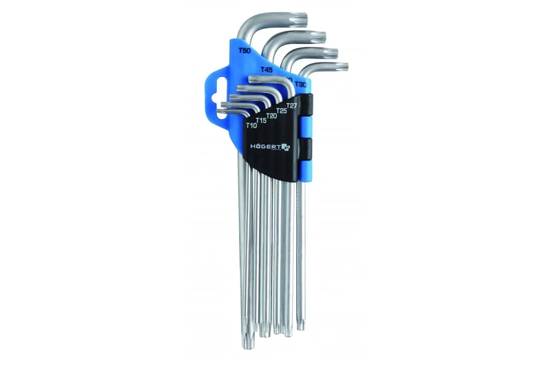 Klucze torx 9 szt. extra długie