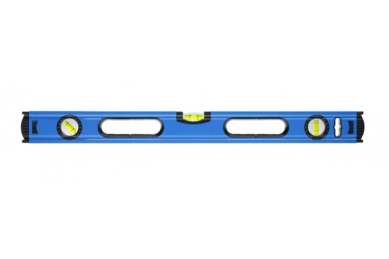 Poziomnica aluminiowa 80 cm, 3 libelki