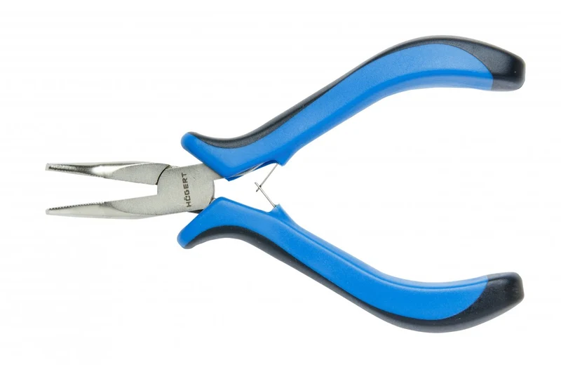 Szczypce precyzyjne wygięte 130 mm