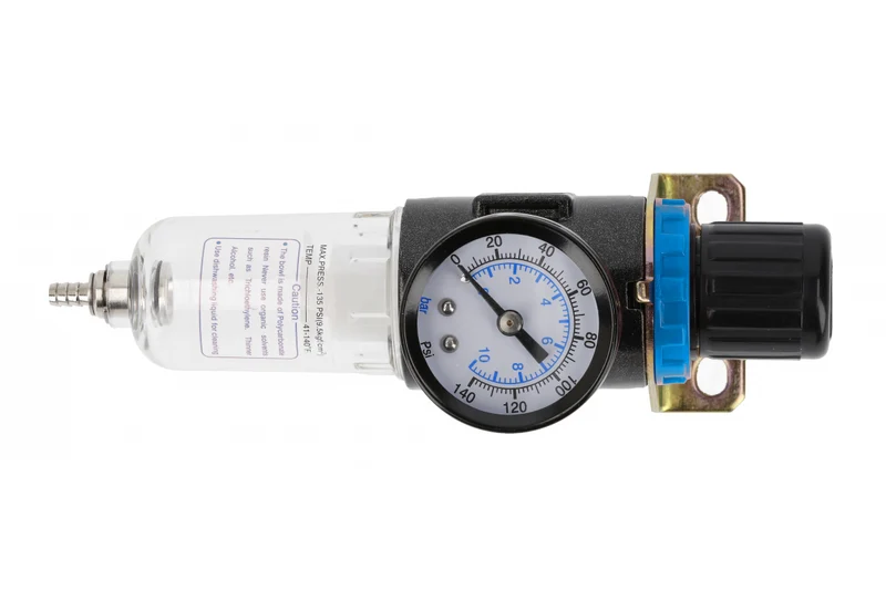 Filtr powietrza z manometrem 1/4", 15ml
