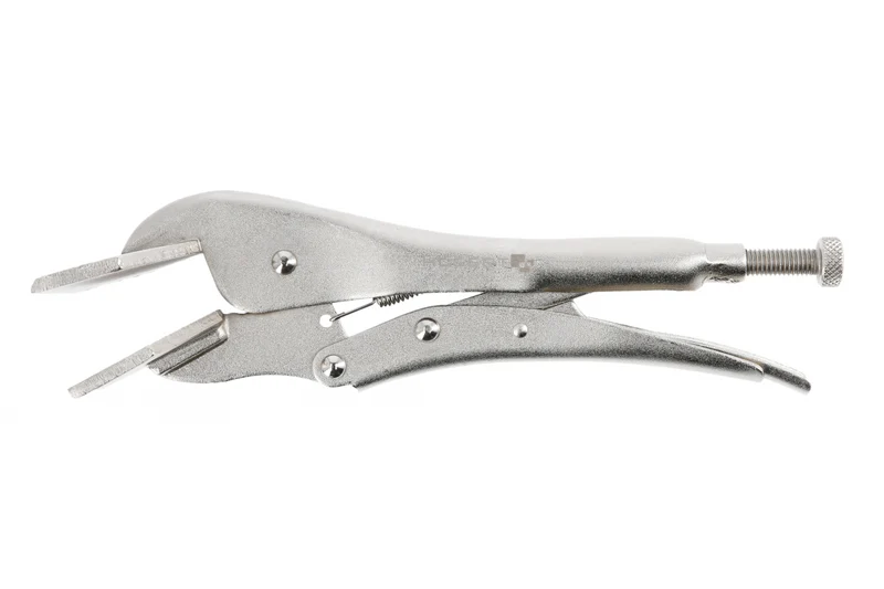 Szczypce spawalnicze 240mm, płaskie