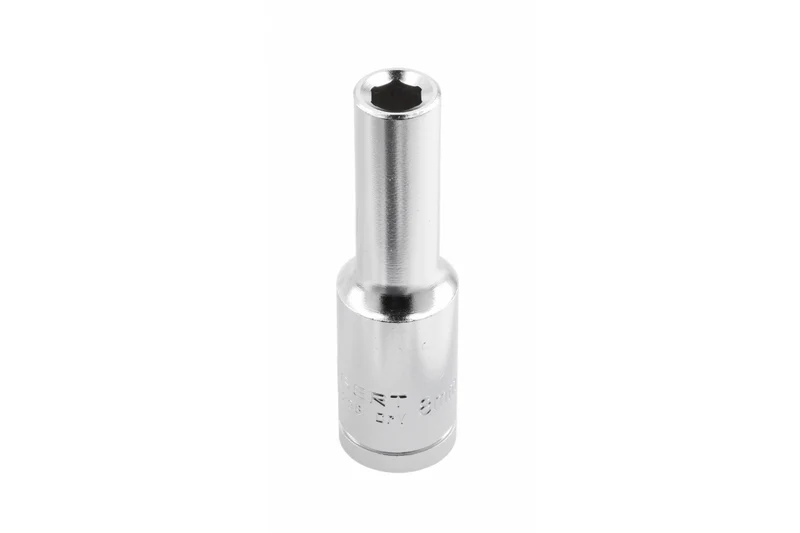 Nasadka sześciokątna 1/2", 10 mm, długa, CrV