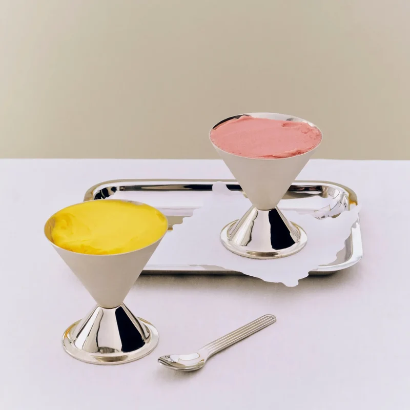 Eisbecher Edelstahl – Essential Steel von HAY