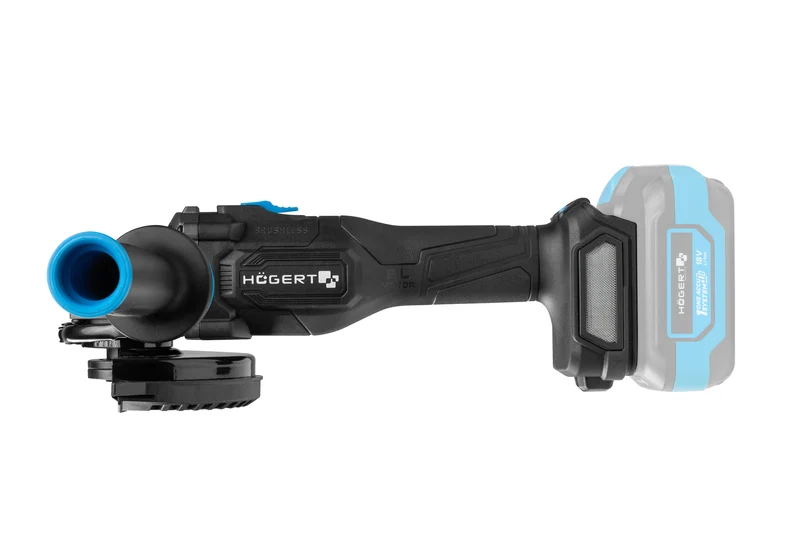 Bezszczotkowa szlifierka kątowa z regulacją prędkości obrotowej 125 mm 18V