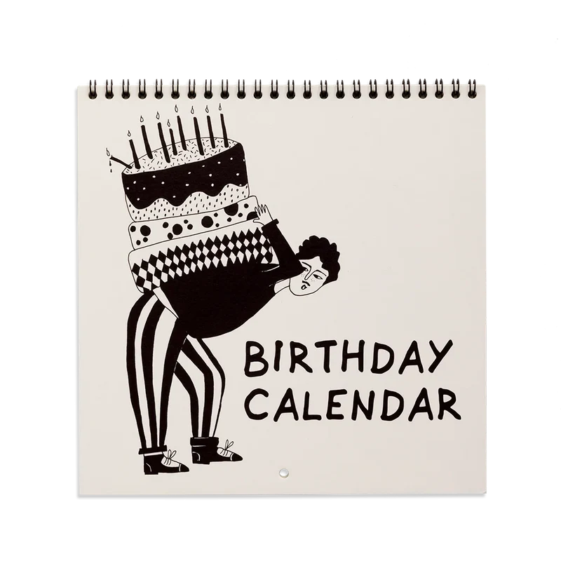 Geburtstagskalender “Birthday Cake” | Für jedes Jahr | helen b