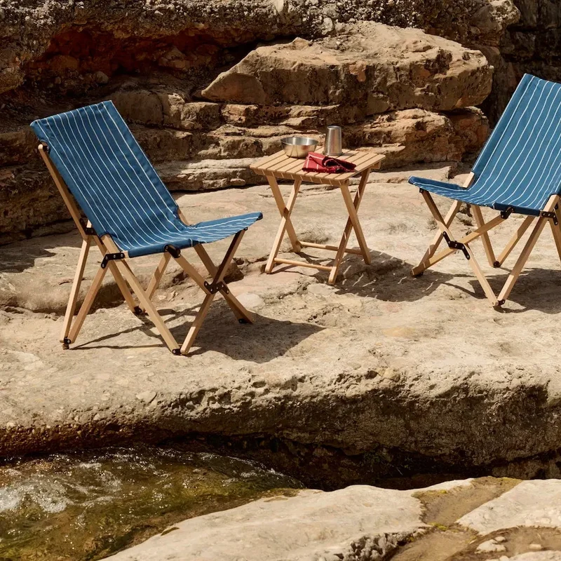 HAY Klappstuhl Holz – Outdoor Market Folding Chair