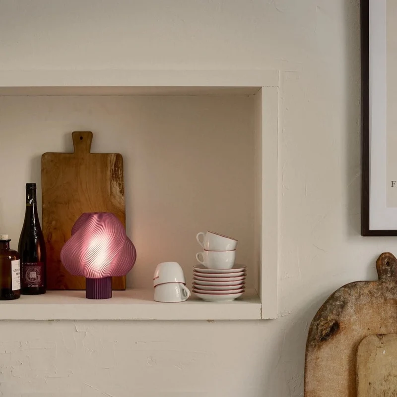Soft Serve Akkuleuchte – Crème Atelier Lampe