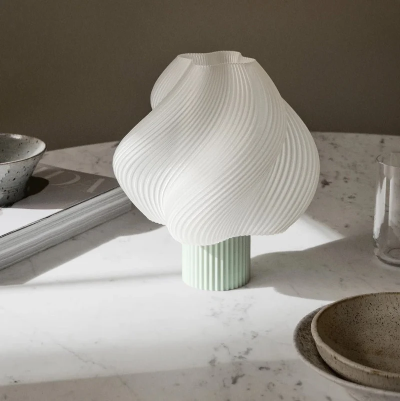 Soft Serve Akkuleuchte – Crème Atelier Lampe