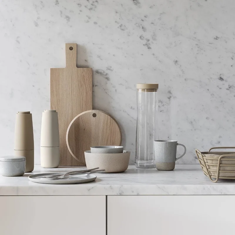 Henkelbecher aus Keramik SABLO Stone - blomus