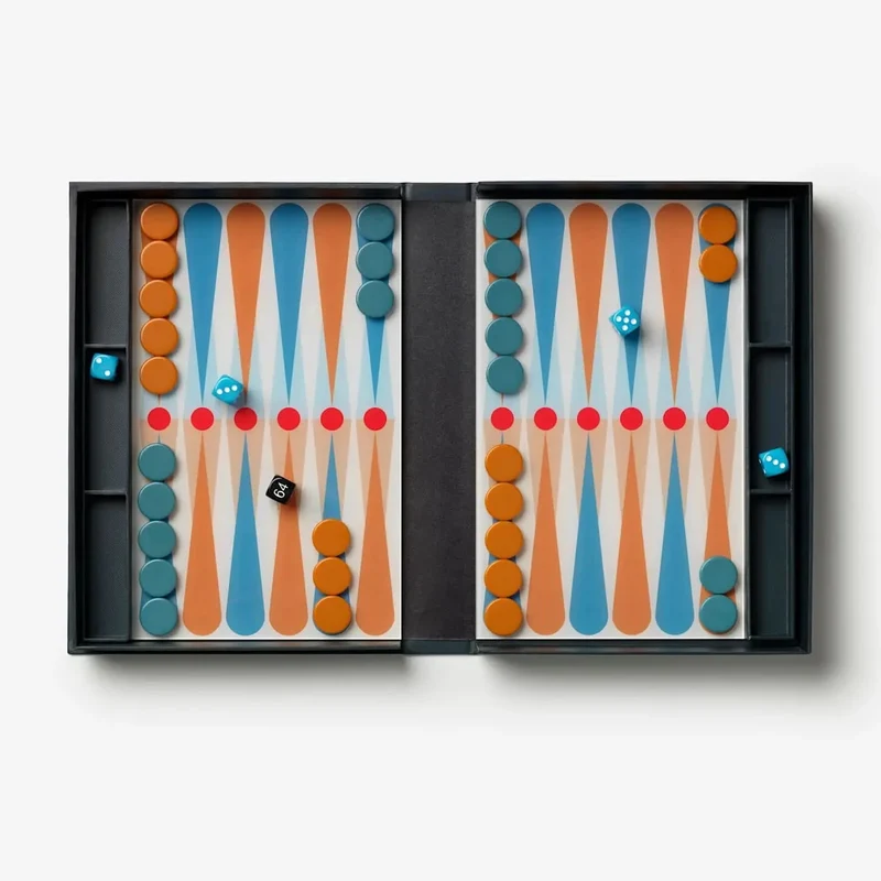 Art of Backgammon – Premium Backgammon Spiel von Printworks