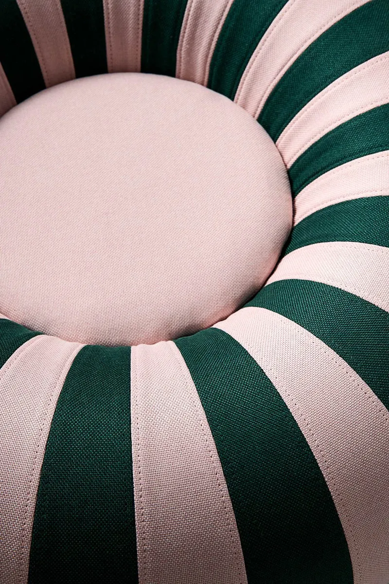 FLOAT, SMALL, DARK GREEN/ROSE