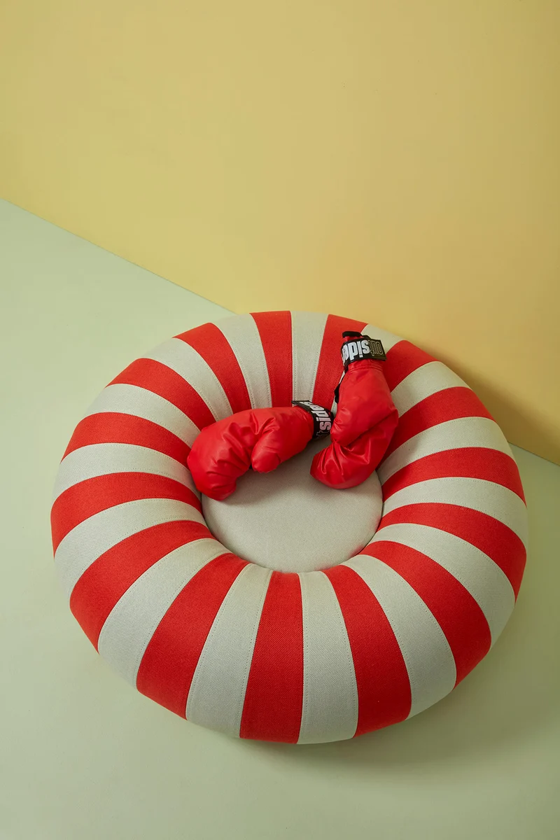 FLOAT, SMALL, RED/MINT