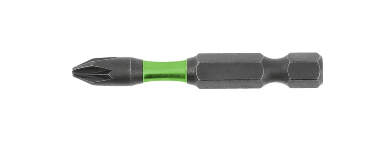 Końcówka wkrętakowa udarowa PZ1 50mm 2 SZT