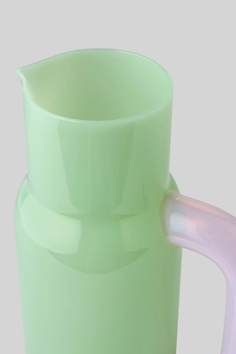 PITCHER, MILKY JADE/ MILKY ROSE