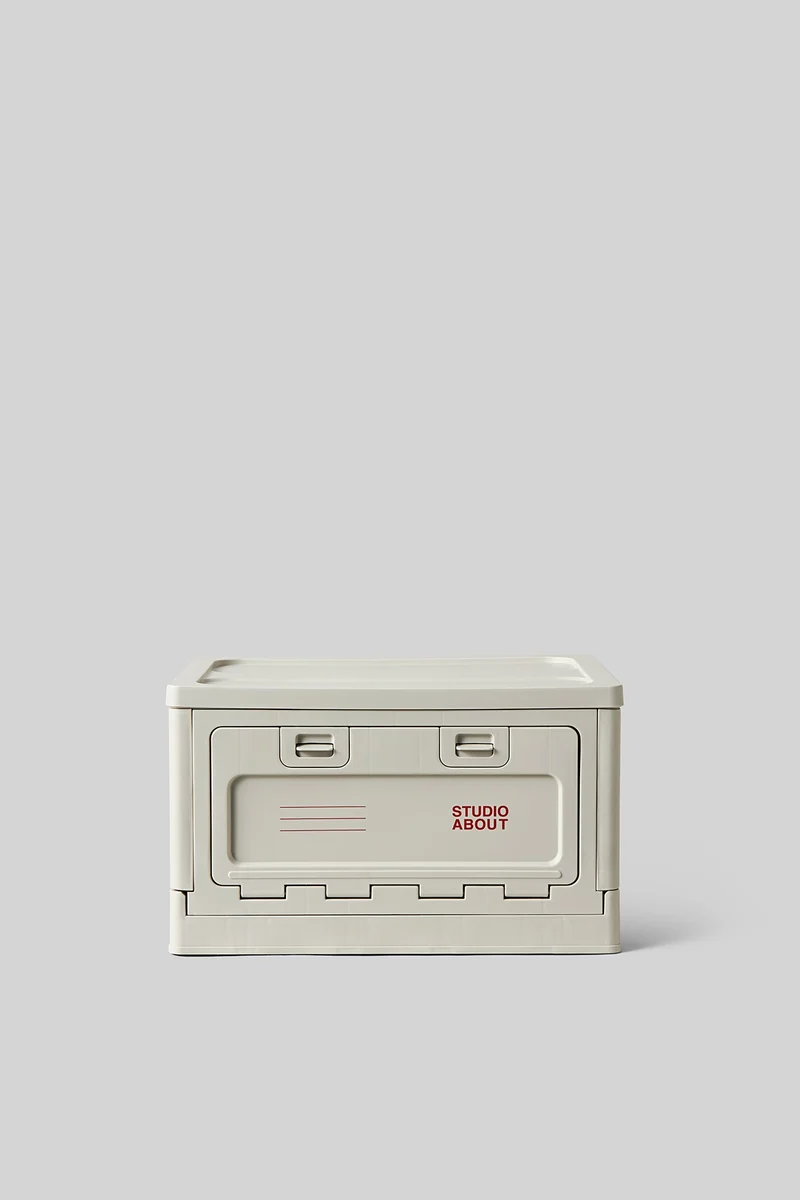 BOX, MEDIUM, LIGHT GREY