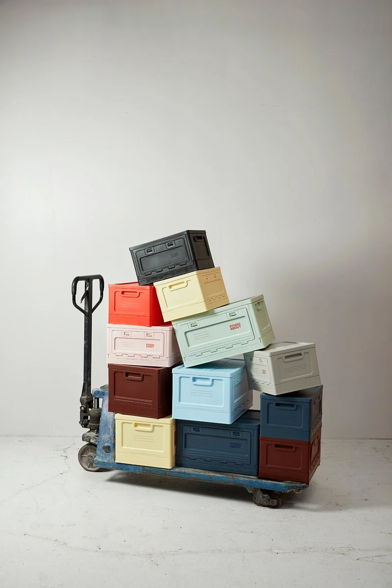 BOX, MEDIUM, LIGHT GREY