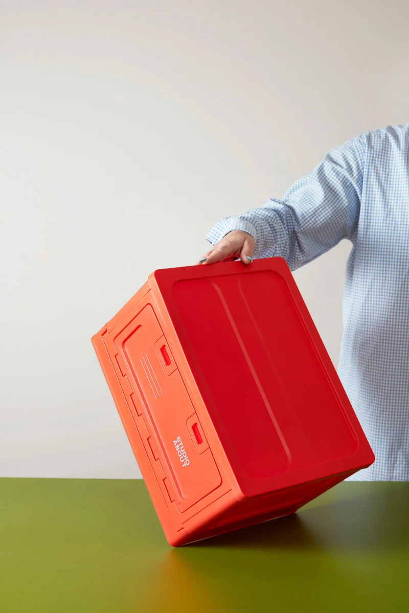 BOX, MEDIUM, RED