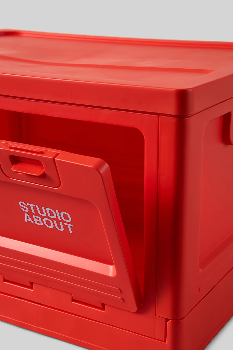 BOX, LARGE, RED