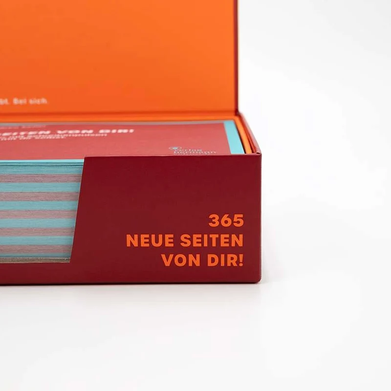 Journaling-Kalender “365 neue Seiten von dir” 2027 | Verlag Hermann Schmidt