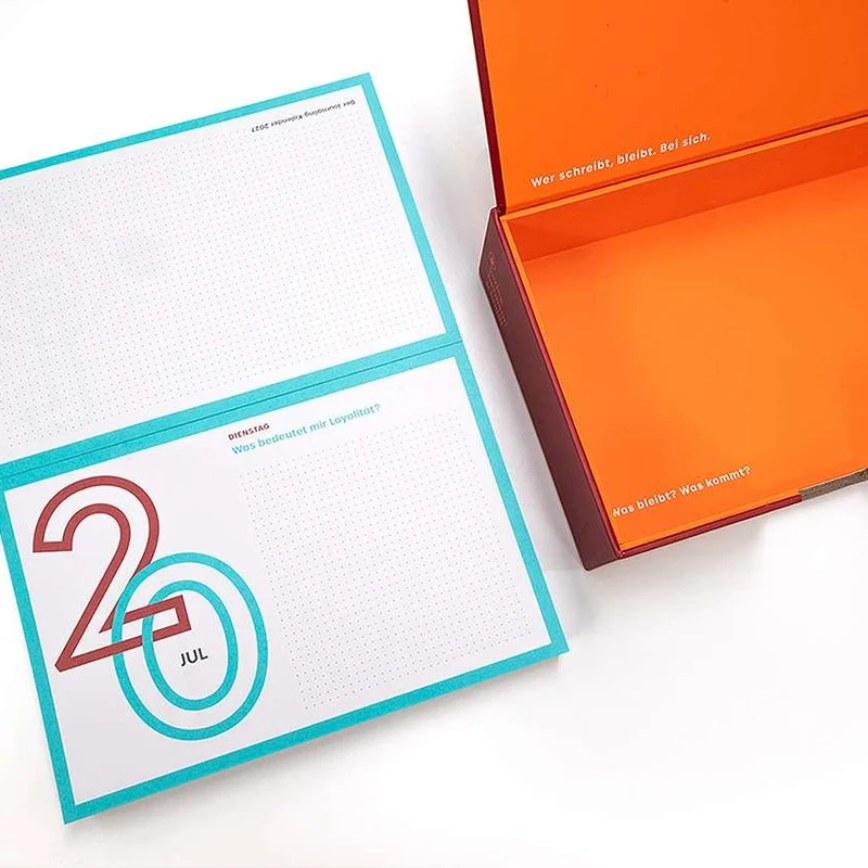 Journaling-Kalender “365 neue Seiten von dir” 2027 | Verlag Hermann Schmidt