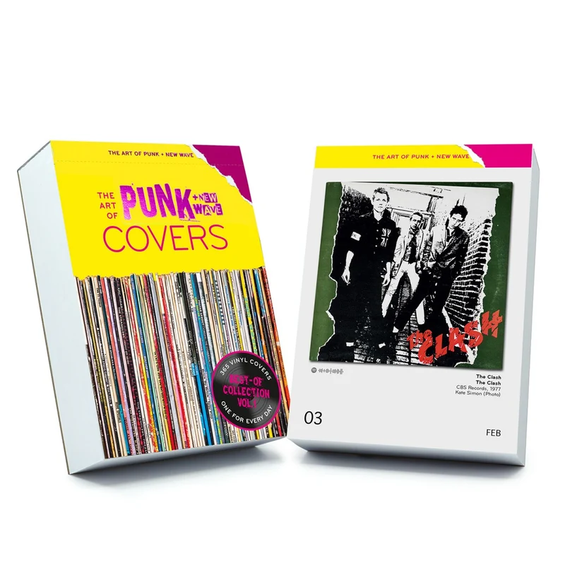 Abreißkalender “The Art of Punk + New Wave Covers” | Albumcover | Seltmann Publishers