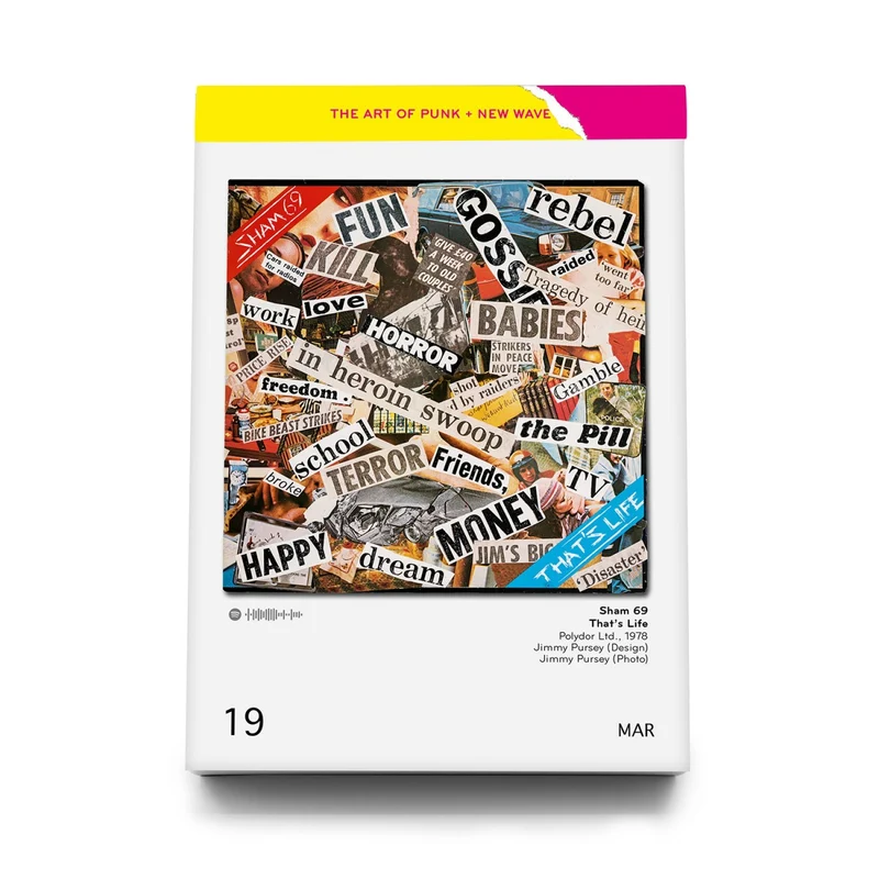 Abreißkalender “The Art of Punk + New Wave Covers” | Albumcover | Seltmann Publishers