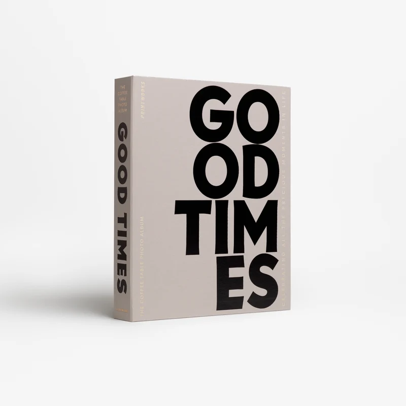 Fotoalbum “Good Times” Grey L | Design Fotoalbum | PRINTWORKS