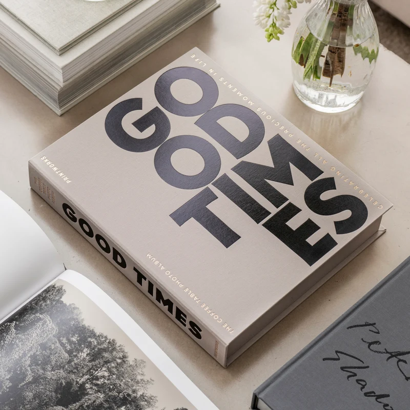 Fotoalbum “Good Times” Grey L | Design Fotoalbum | PRINTWORKS