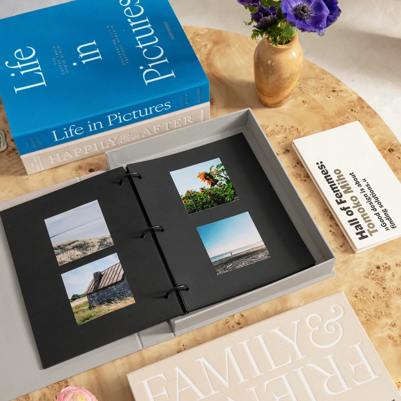 Fotoalbum “Good Times” Grey L | Design Fotoalbum | PRINTWORKS