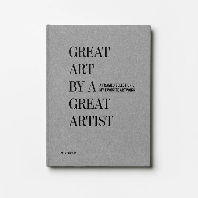 Bilderrahmenbuch “Frame Book Great Art” Grey | PRINTWORKS