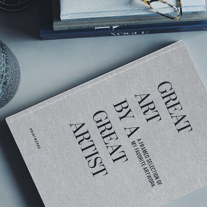 Bilderrahmenbuch “Frame Book Great Art” Grey | PRINTWORKS