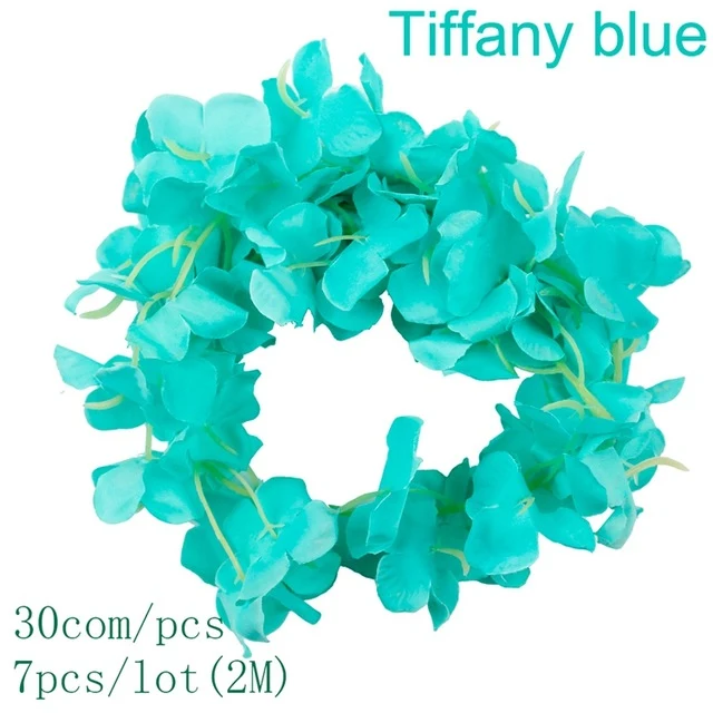 FENGRISE Artificial Flower Vine Silk Rattan Strip Wisteria Silk Garlands Romantic Wedding Decoration Party DIY Craft Wreath