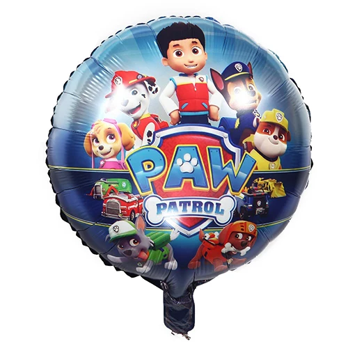 Wholesale Pawed Patrolling Baby happy Birthday Party Decoration Paper Napkins Plates Cups theme party supplies for kids