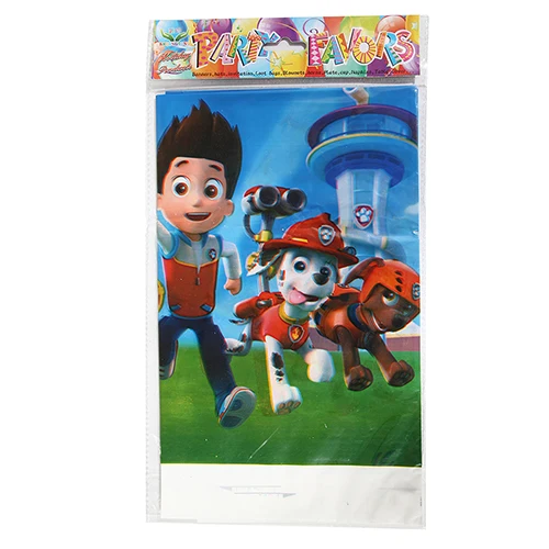 Wholesale Pawed Patrolling Baby happy Birthday Party Decoration Paper Napkins Plates Cups theme party supplies for kids