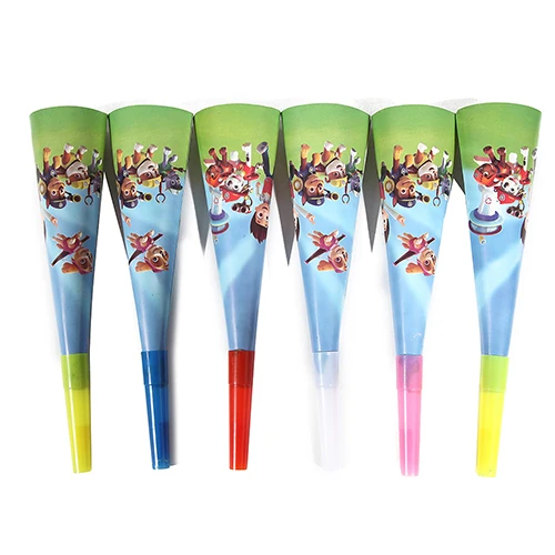 Wholesale Pawed Patrolling Baby happy Birthday Party Decoration Paper Napkins Plates Cups theme party supplies for kids
