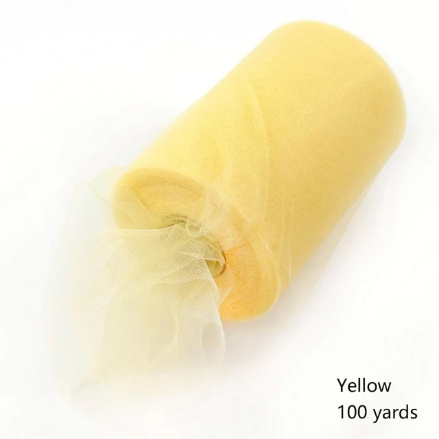 FENGRISE 100 Yards Tulle Wedding Backdrop Wedding Decoration 15cm Tulle Roll Outdoor Ceremony Photography Birthday Party Decor