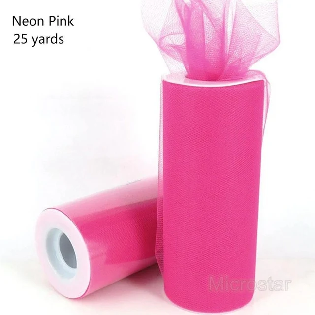 FENGRISE 100 Yards Tulle Wedding Backdrop Wedding Decoration 15cm Tulle Roll Outdoor Ceremony Photography Birthday Party Decor