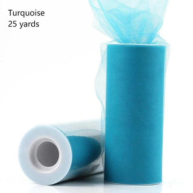 FENGRISE 100 Yards Tulle Wedding Backdrop Wedding Decoration 15cm Tulle Roll Outdoor Ceremony Photography Birthday Party Decor