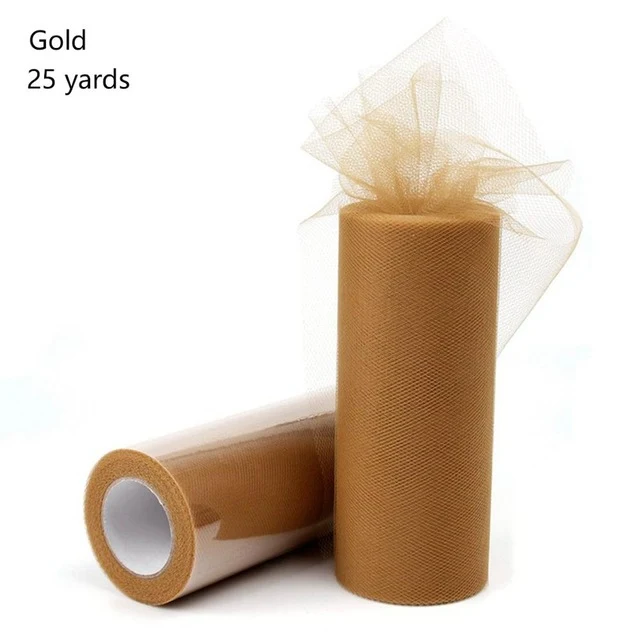 FENGRISE 100 Yards Tulle Wedding Backdrop Wedding Decoration 15cm Tulle Roll Outdoor Ceremony Photography Birthday Party Decor