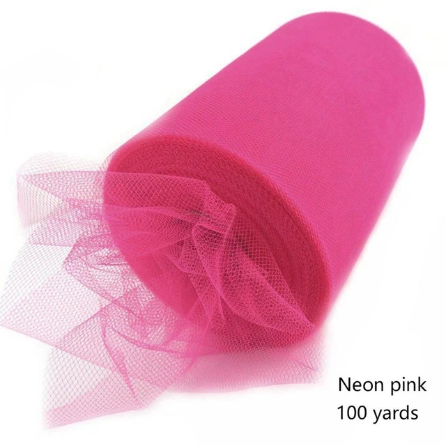 FENGRISE 100 Yards Tulle Wedding Backdrop Wedding Decoration 15cm Tulle Roll Outdoor Ceremony Photography Birthday Party Decor