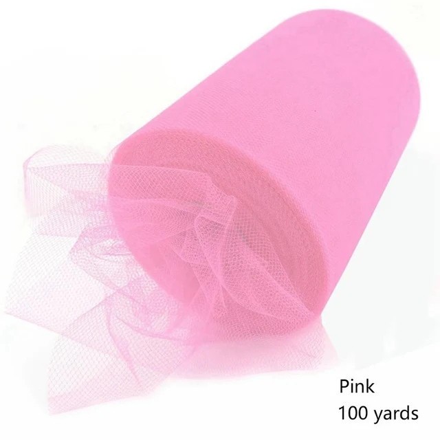 FENGRISE 100 Yards Tulle Wedding Backdrop Wedding Decoration 15cm Tulle Roll Outdoor Ceremony Photography Birthday Party Decor