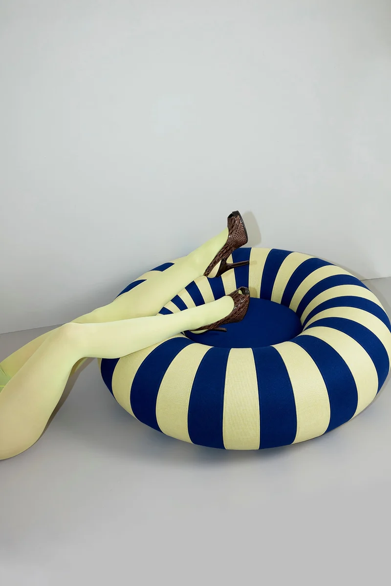 FLOAT, MEDIUM, DARK BLUE/YELLOW