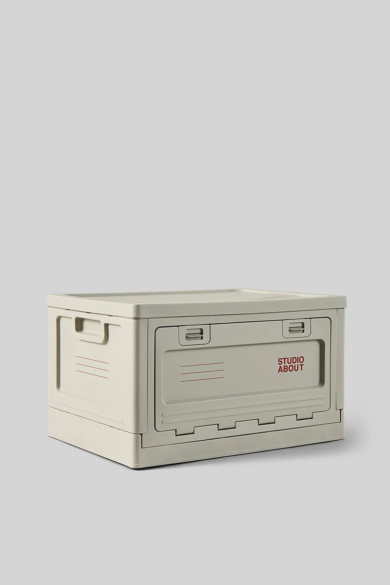 BOX, LARGE, LIGHT GREY