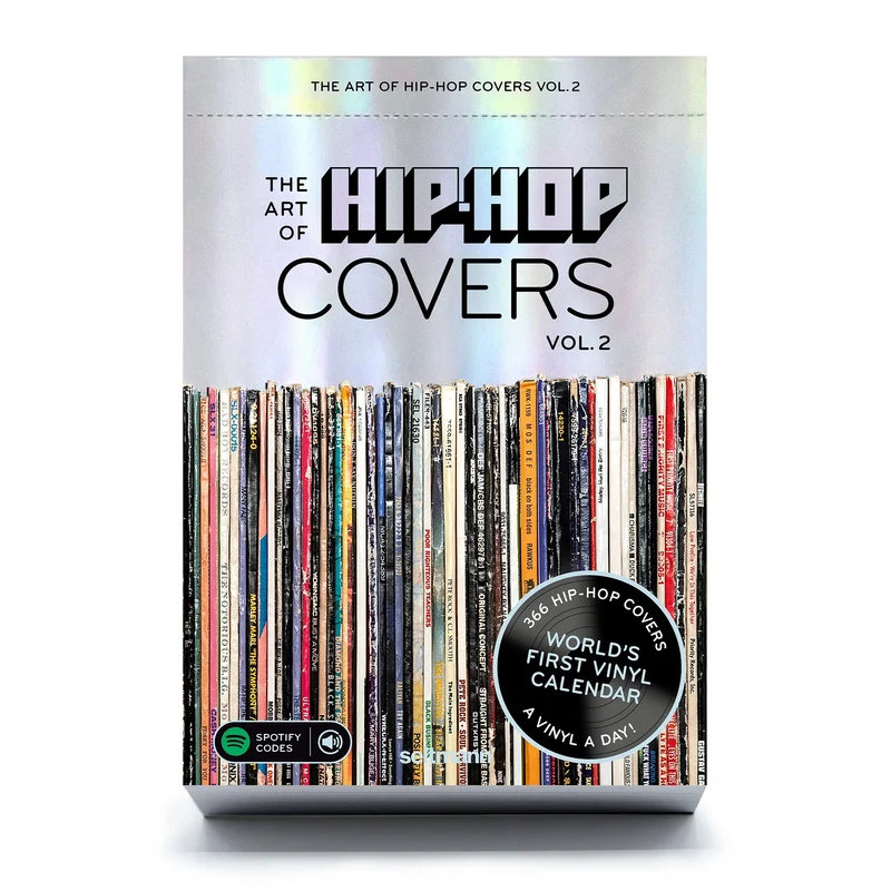 Abreißkalender “Hip Hop Covers Vol. 2” | Rap trifft Design | Seltmann Publishers