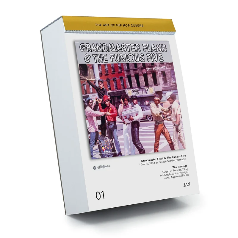 Abreißkalender “The Art of Hip Hop Covers Vol. 1” | Seltmann Publishers