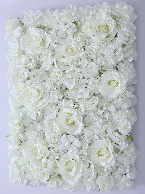 40X60cm Artificial Silk Rose Flower Wall Decoration Decorative Silk Hydrangea Wedding Decoration Backdrop factory wholesale