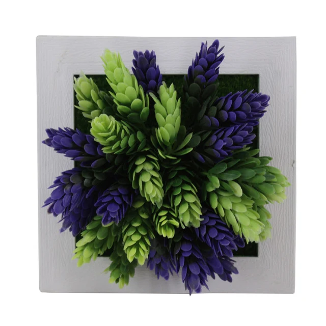 Creative 3D Artificial Plants Home Wall Sticker Decorations Resin Flower Living Room Store Ornament Accessories Free shipping