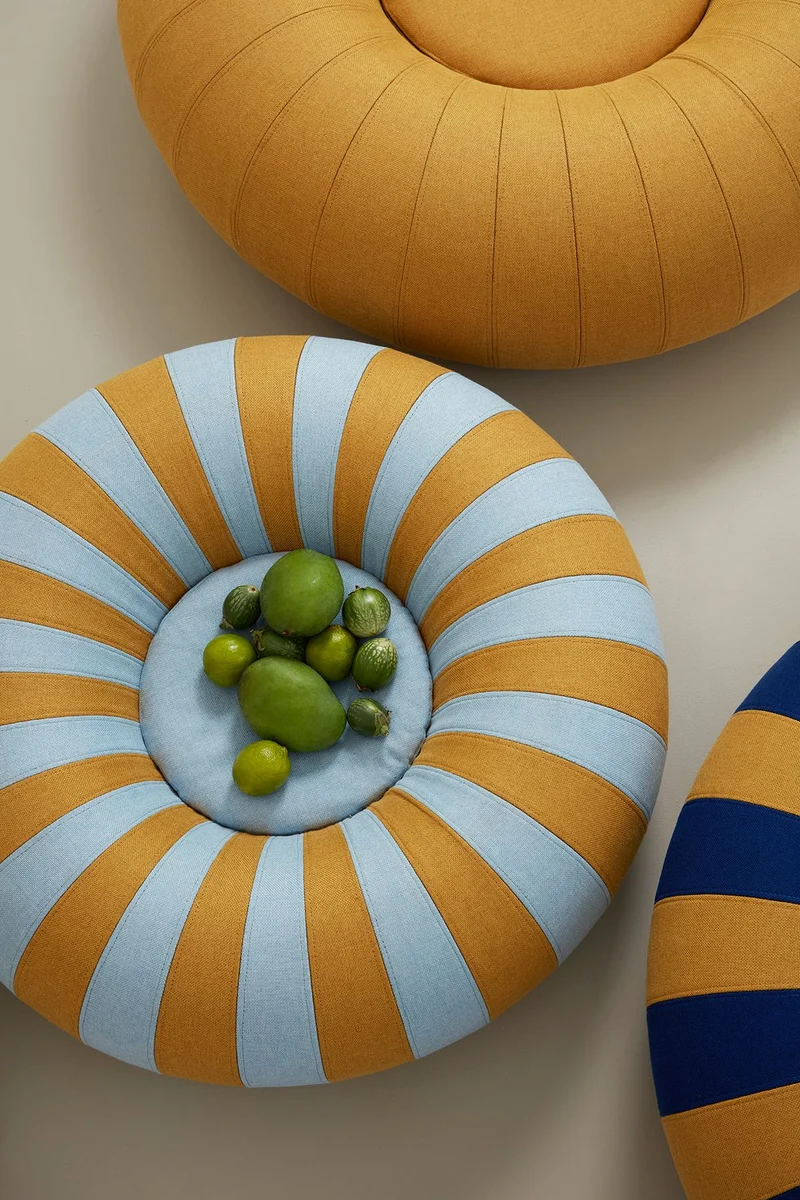 FLOAT, SMALL, BLUE/OCHRE