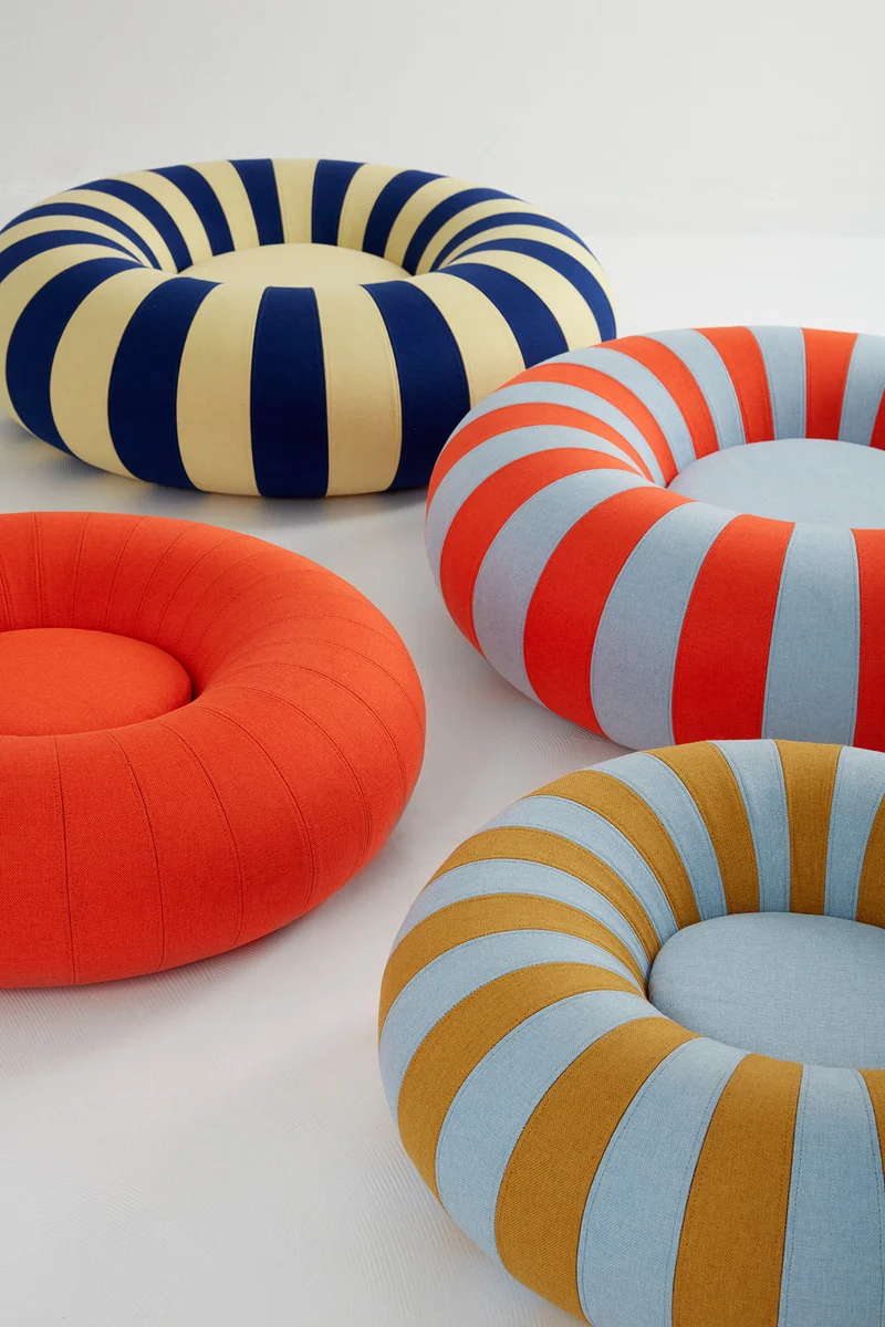 FLOAT, SMALL, BLUE/OCHRE